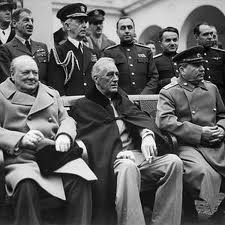 FDR and Winston Churchill Uniting against Hitler and Germany